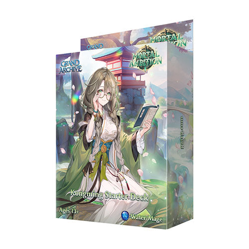 Grand Archive TCG - Mortal Ambition Starter Deck Display - Kongming