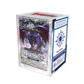 Start up trial deck box with a winged and horned fantasy creature in the colour purple on the front