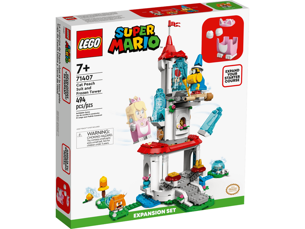 LEGO - Super Mario Cat Peach Suit and Frozen Tower (71407)