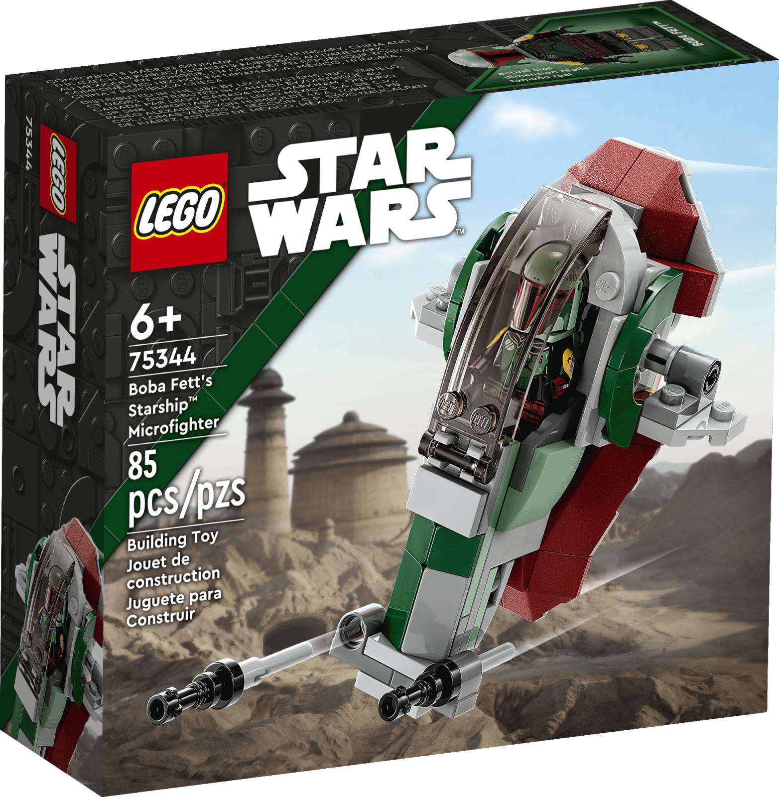LEGO - Star Wars Boba Fett's Starship Microfighter (75344)