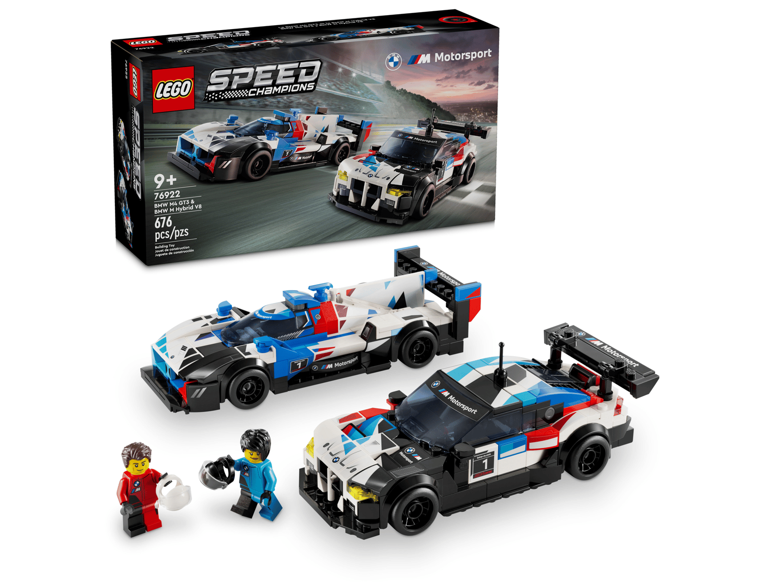 LEGO - Speed Champions BMW M4 GT3 & BMW M Hybrid V8 (76922)
