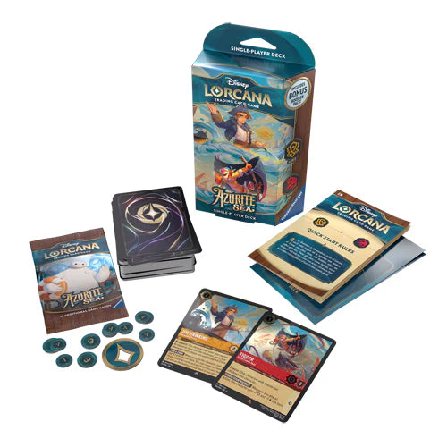 Disney Lorcana: Azurite Sea - Starter Deck - Amber & Ruby