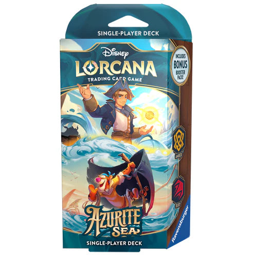 Disney Lorcana: Azurite Sea - Starter Deck - Amber & Ruby