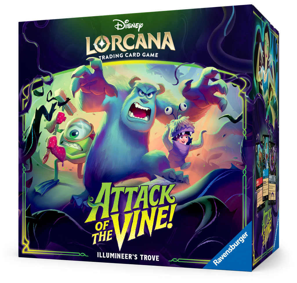 PRE-ORDER 24th JULY RELEASE - Disney Lorcana TCG - Set 13 Attack of the Vine - Illumineer's Trove