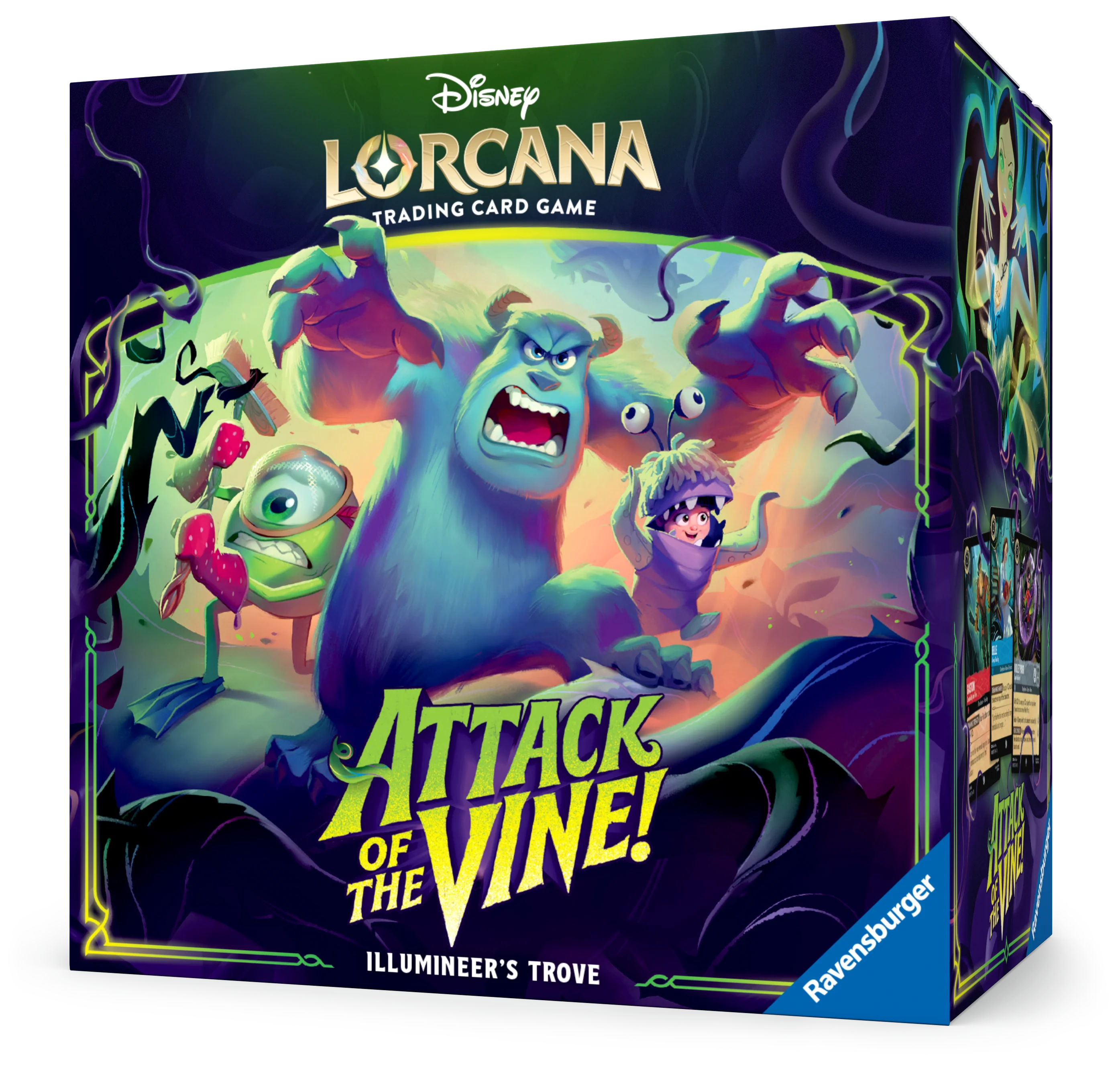 PRE-ORDER 24th JULY RELEASE - Disney Lorcana TCG - Set 13 Attack of the Vine - Illumineer's Trove