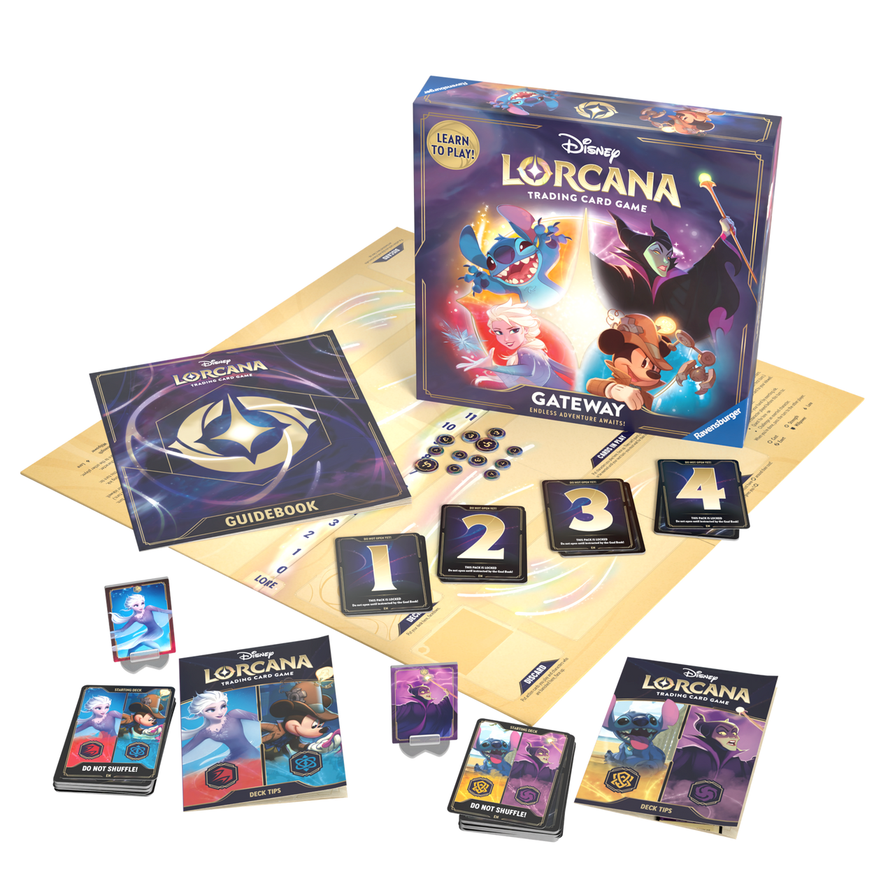 Disney Lorcana Gateway Trading Card Game Starter Box