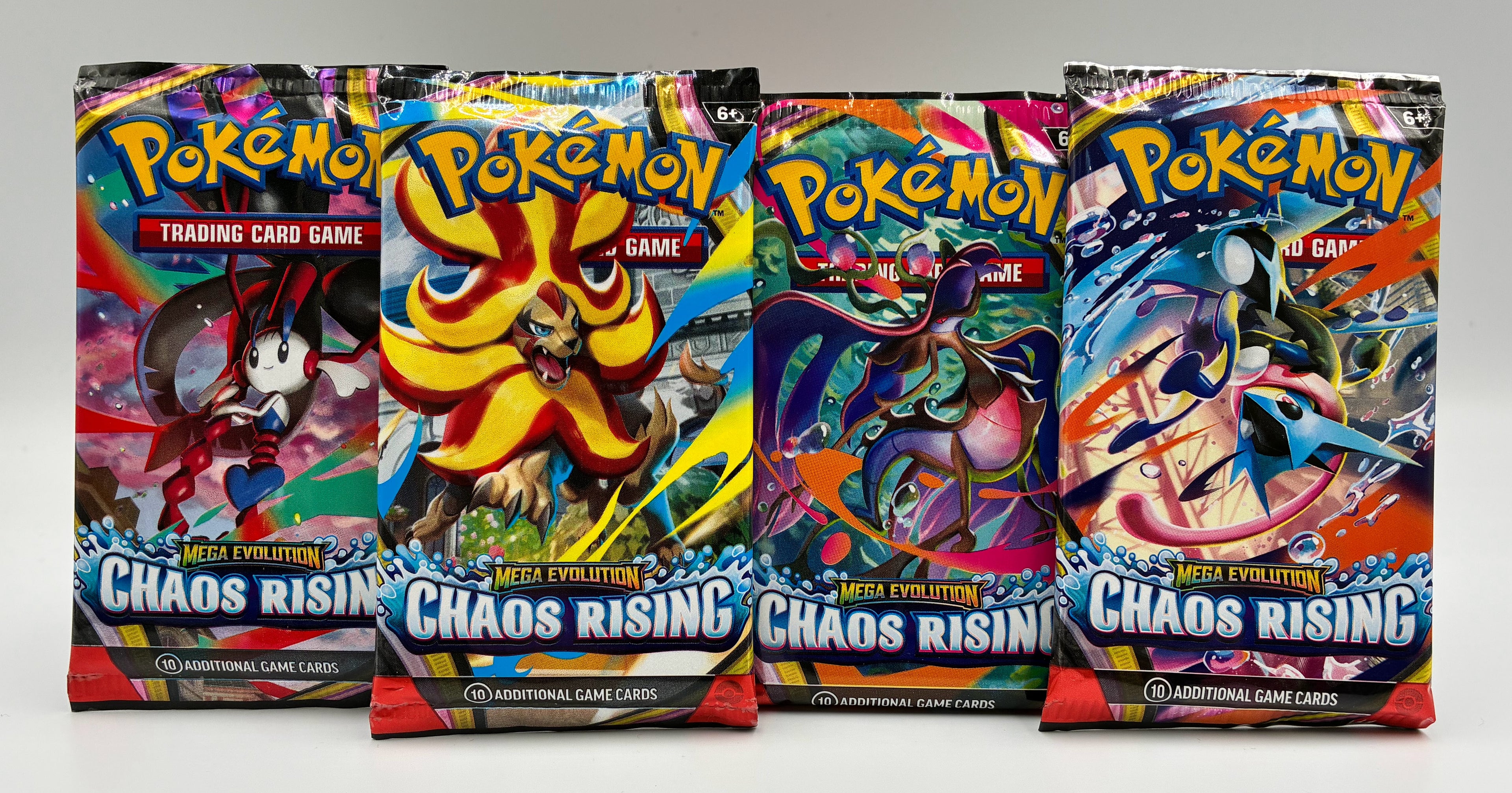 Pokemon Mega Evolution Chaos Rising Single Booster Packs