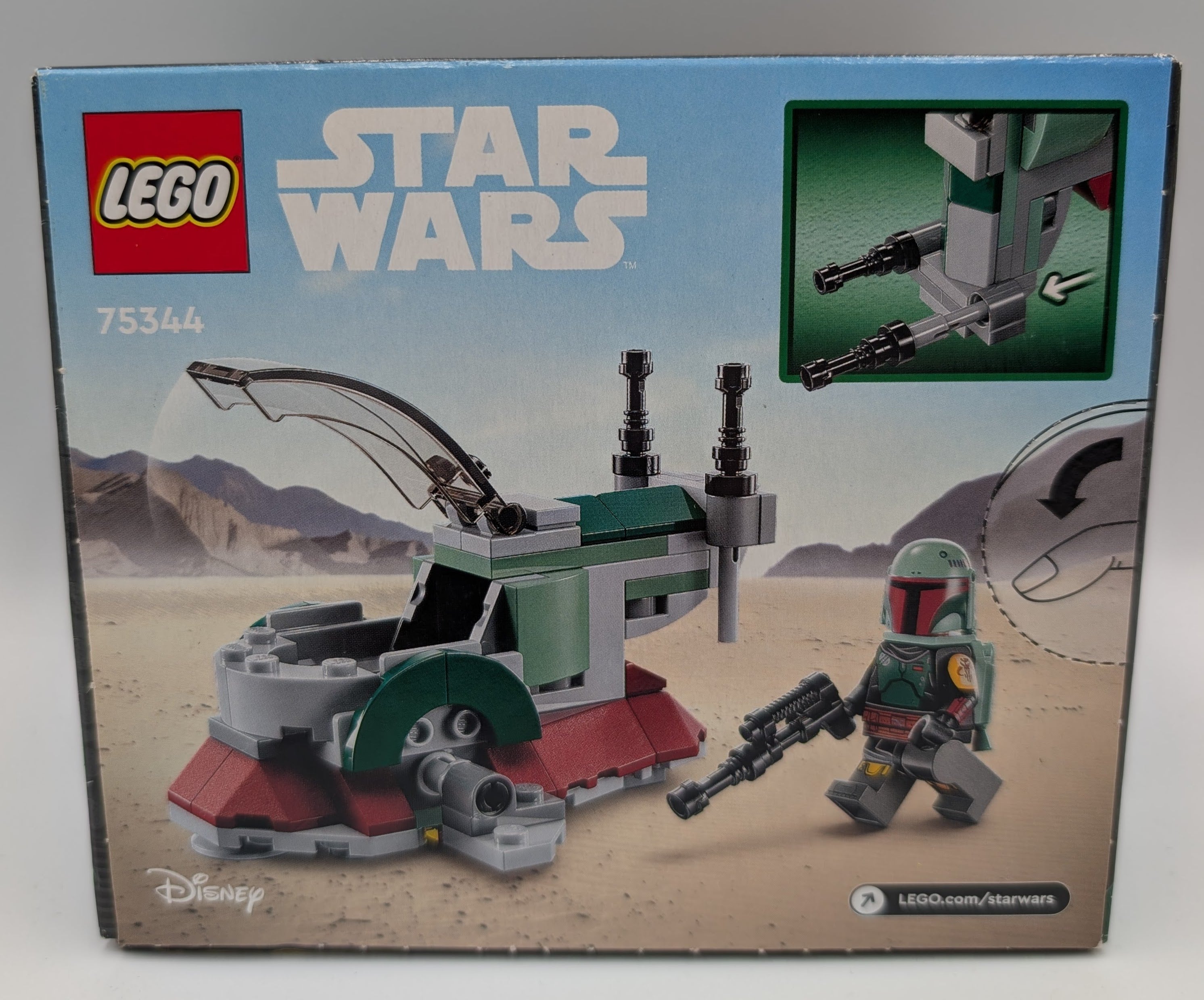 LEGO - Star Wars Boba Fett's Starship Microfighter (75344)
