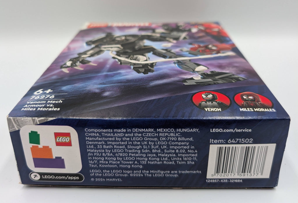 LEGO - Marvel Venom Mech Armour vs. Miles Morales (76276)