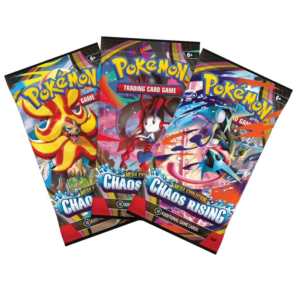 Pokemon Mega Evolution Chaos Rising Triple Pack