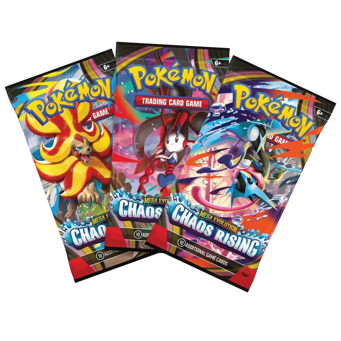 Pokemon Mega Evolution Chaos Rising Triple Pack