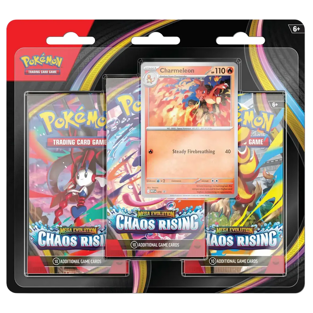 Pokemon Mega Evolution Chaos Rising Triple Pack