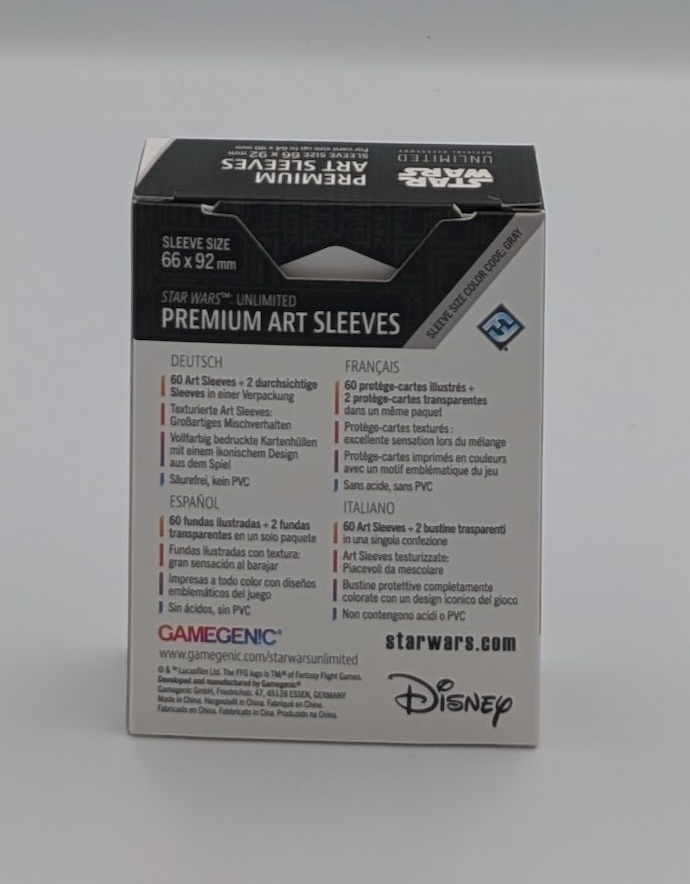 Gamegenic - Star Wars: Unlimited Premium Art Sleeves Dedra Meero
