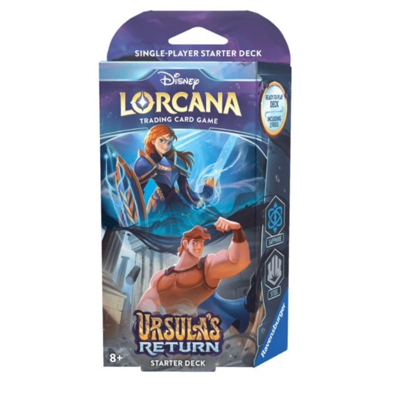 Disney Lorcana: Ursula's Return - Starter Deck - Sapphire & Steel