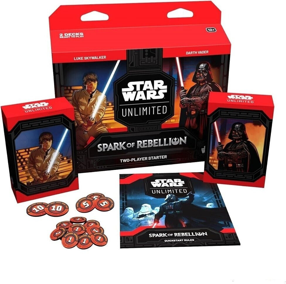 Star Wars:Unlimited Spark Of The Rebellion Two Player Starter