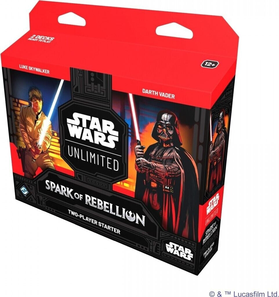 Star Wars:Unlimited Spark Of The Rebellion Two Player Starter