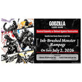 Godzilla Ink Brushed Monster Rampage Sleeve & Card Set