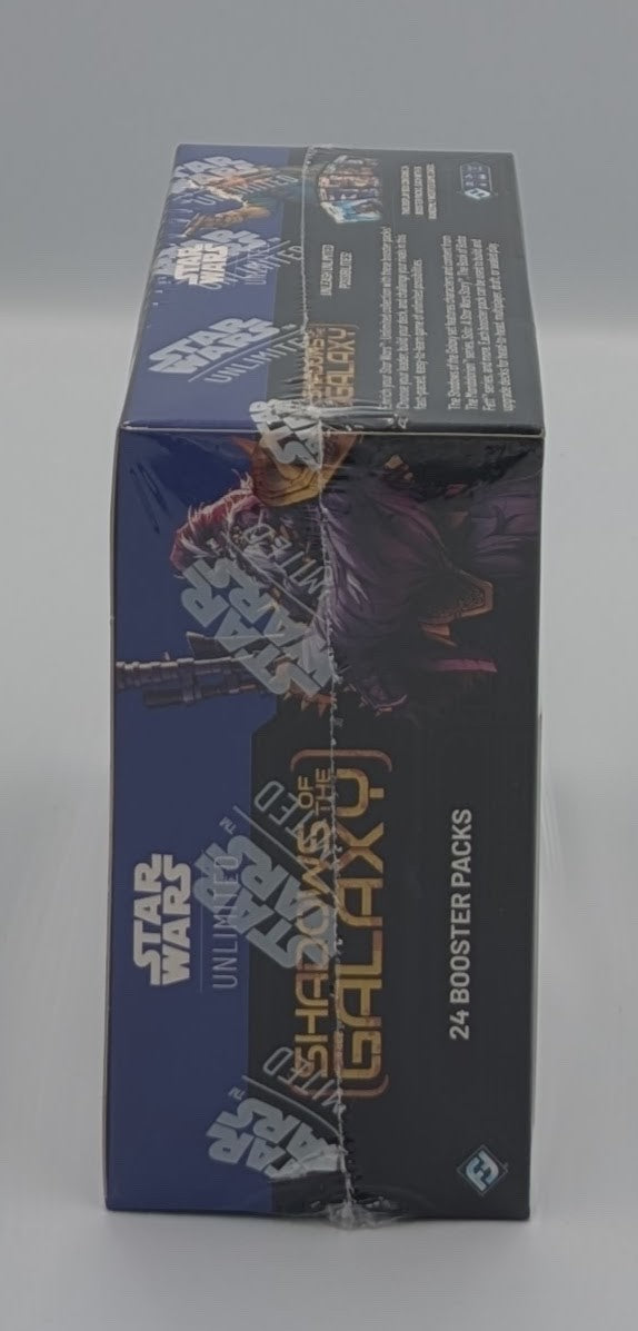 Star Wars: Unlimited - Shadows of the Galaxy - Sealed Booster Box (24 Packs)