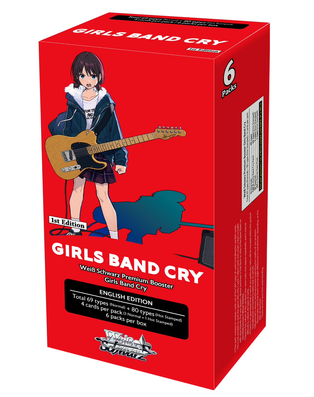 Weiss Schwarz Girls Band Cry Premium Booster Box (6 Packs)