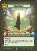 Star Wars: Unlimited - First Light Promo Rare #25 P25 Store Showdown