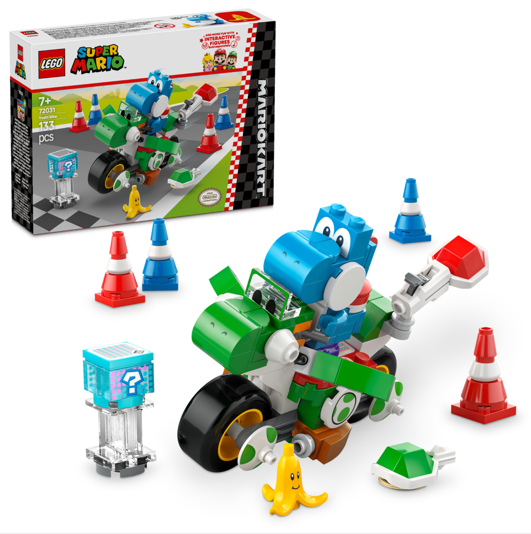 LEGO Super Mario: Mario Kart-Yoshi Bike (72031)