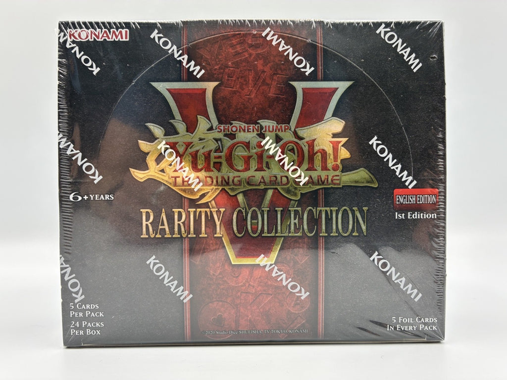 Yu-Gi-Oh! Rarity Collection V Booster Box 1st Edition SEALED