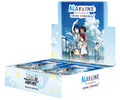 A display box of Too Many Losing Heroines English Edition trading card packs 