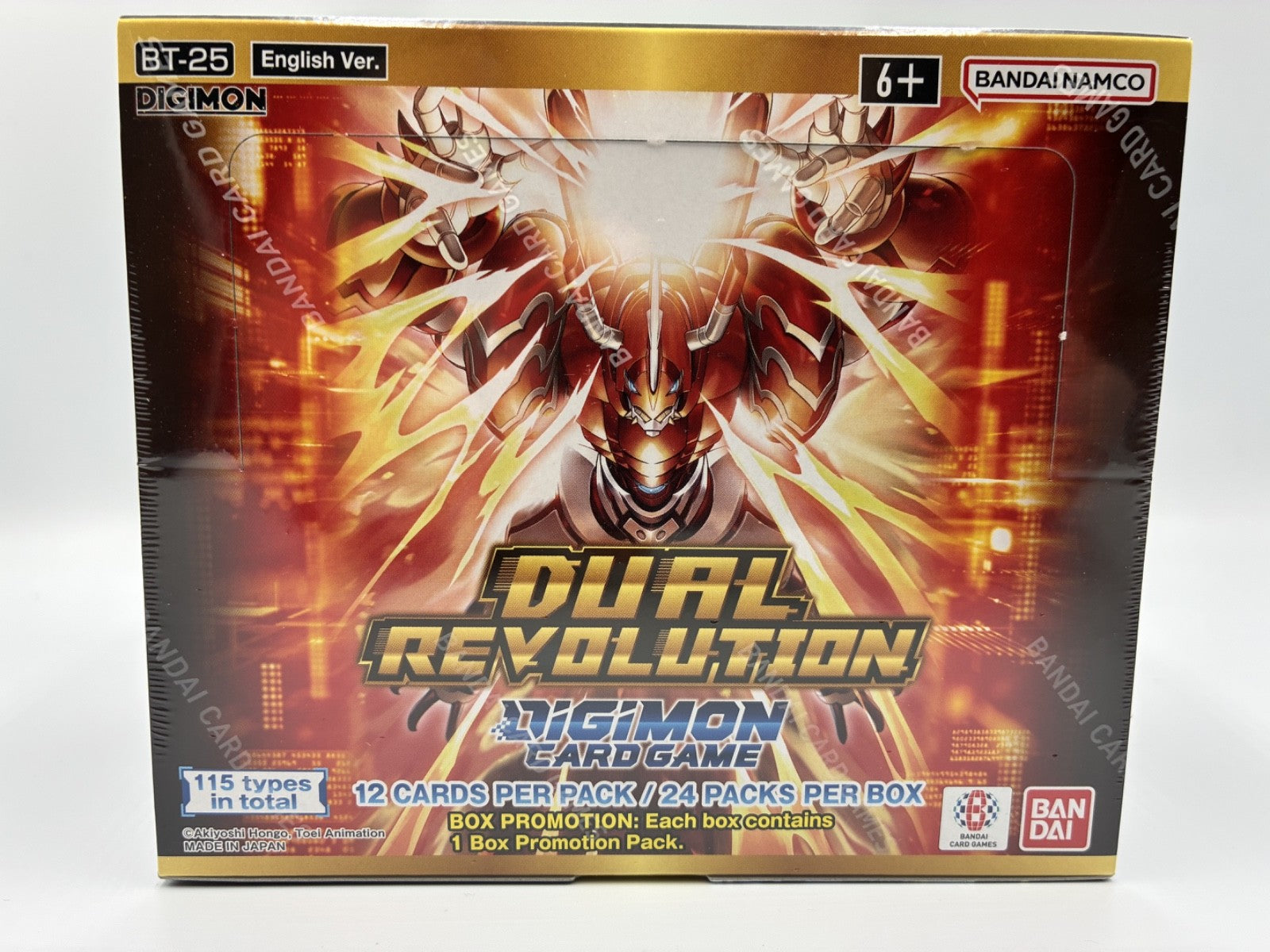 Digimon TCG: Dual Revolution Booster Box English BT-25
