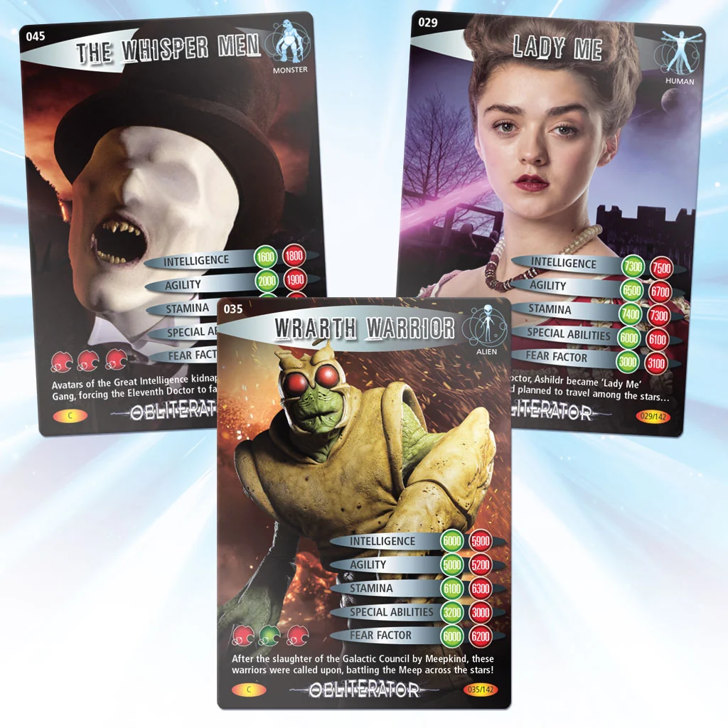 PRE-ORDER 11TH SEP RELEASE Doctor Who Battles in Time Obliterator 2026 Limited Edition Booster Box
