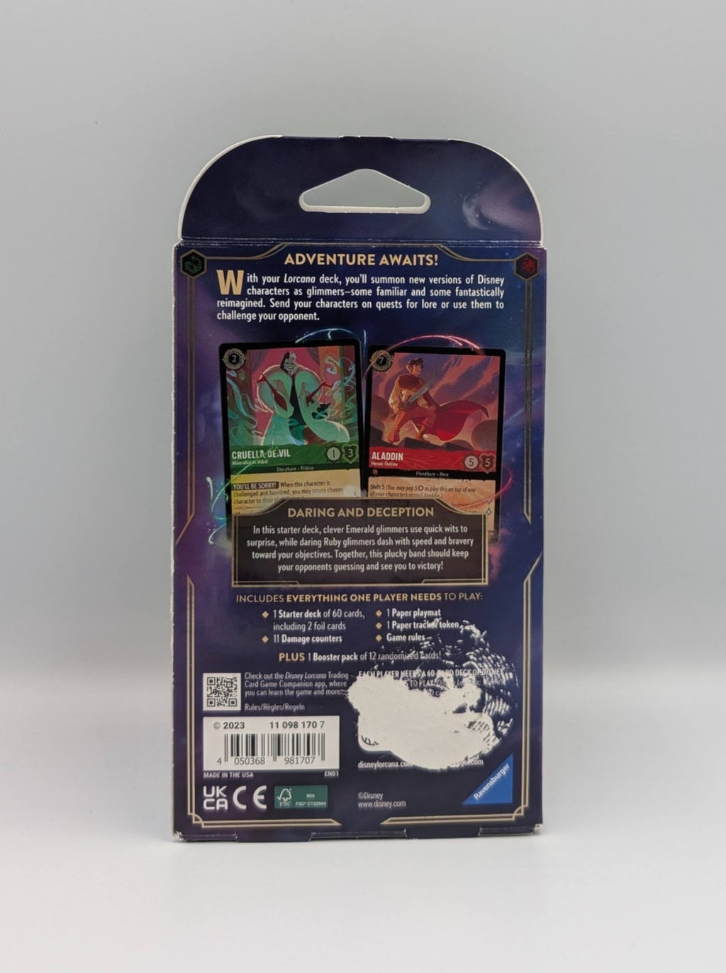 Disney Lorcana: The First Chapter Ruby & Emerald Starter Deck
