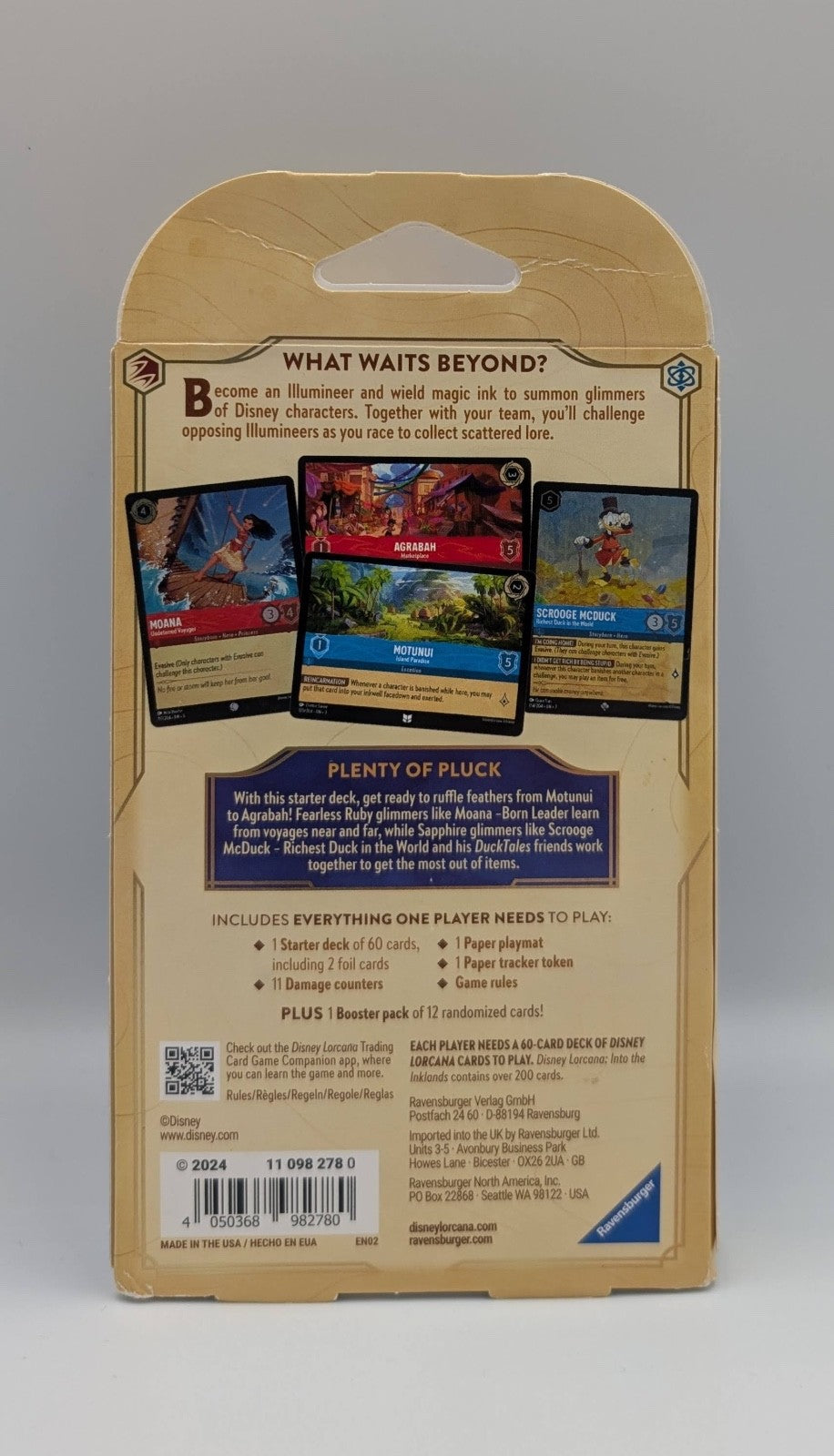 Disney Lorcana: Into the Inklands - Starter Deck - Ruby & Sapphire