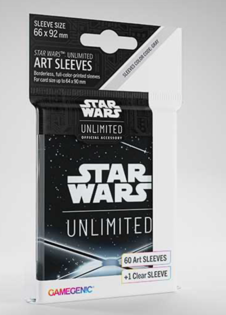 Star Wars Unlimited: Art Sleeves – Black