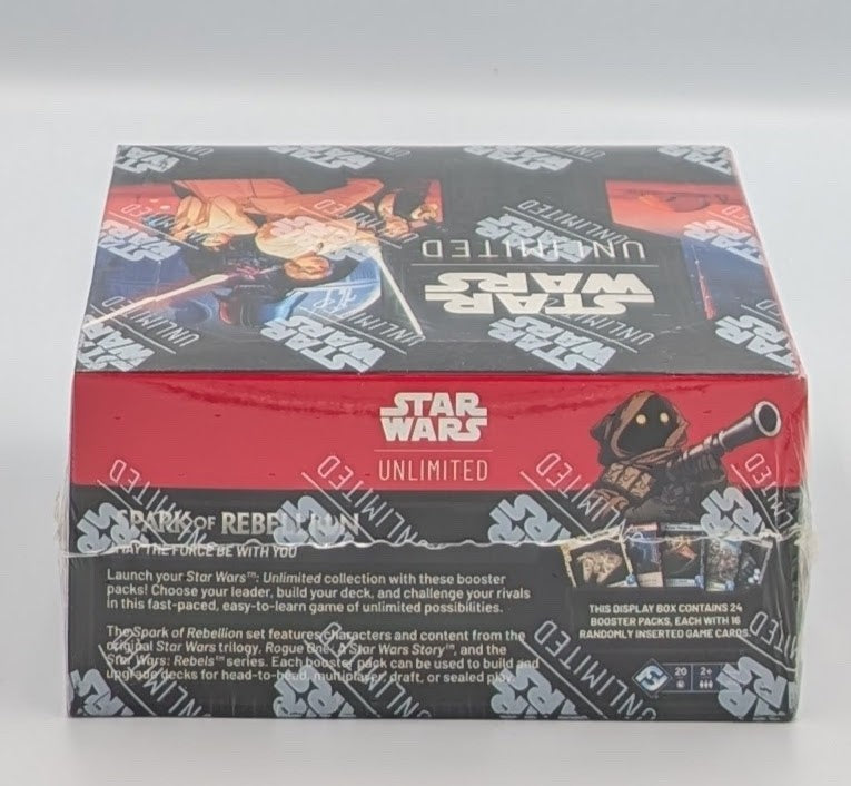 Star Wars: Unlimited Spark Of Rebellion Booster Box (24 Packs)