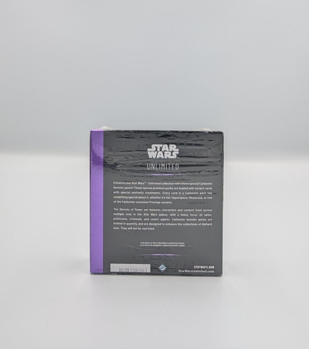 Star Wars: Unlimited - Secrets of Power Carbonite Booster Box