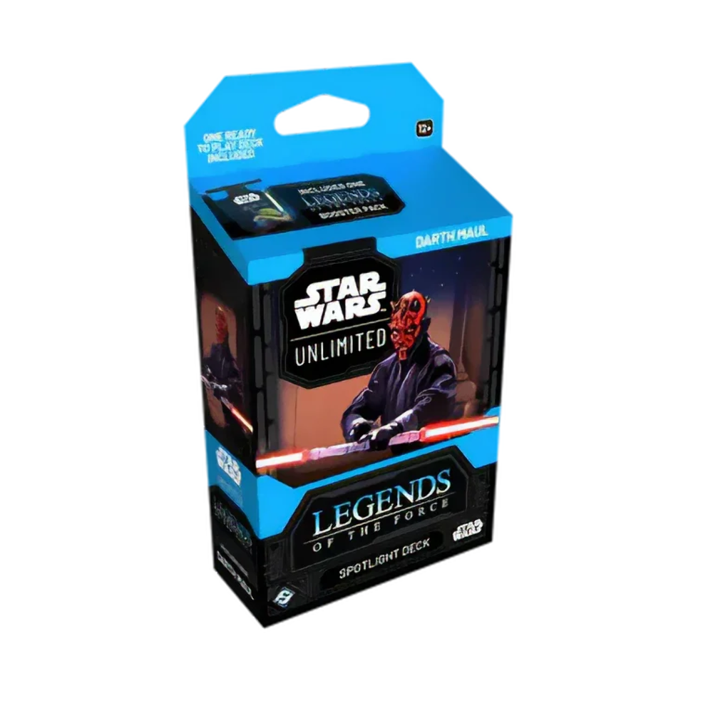 Star Wars: Unlimited Legends of the Force Darth Maul Spotlight Deck