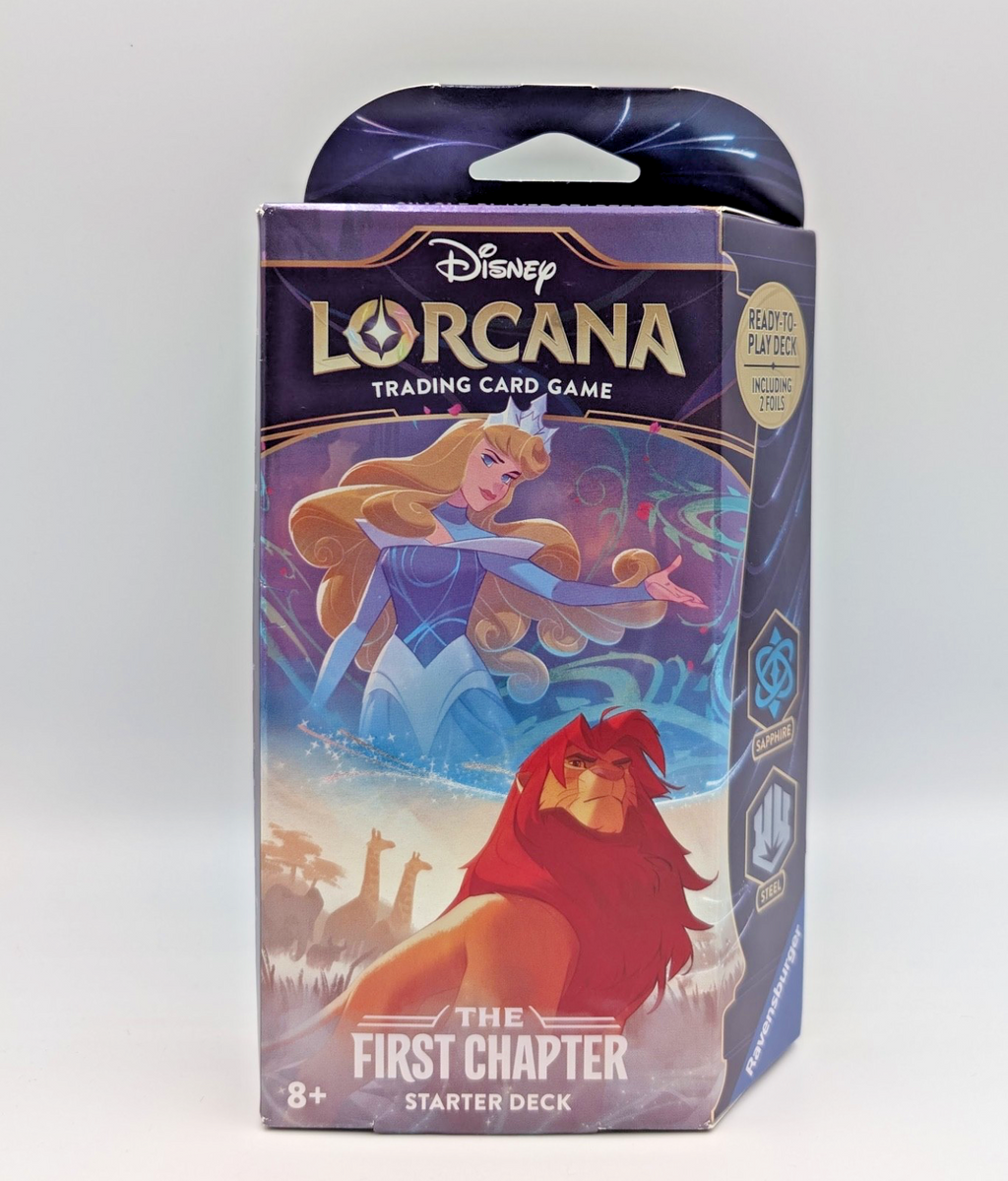 Disney Lorcana: The First Chapter TCG Starter Deck Sapphire & Steel
