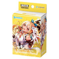 Card game box with anime character design featuring Hololive production branding.