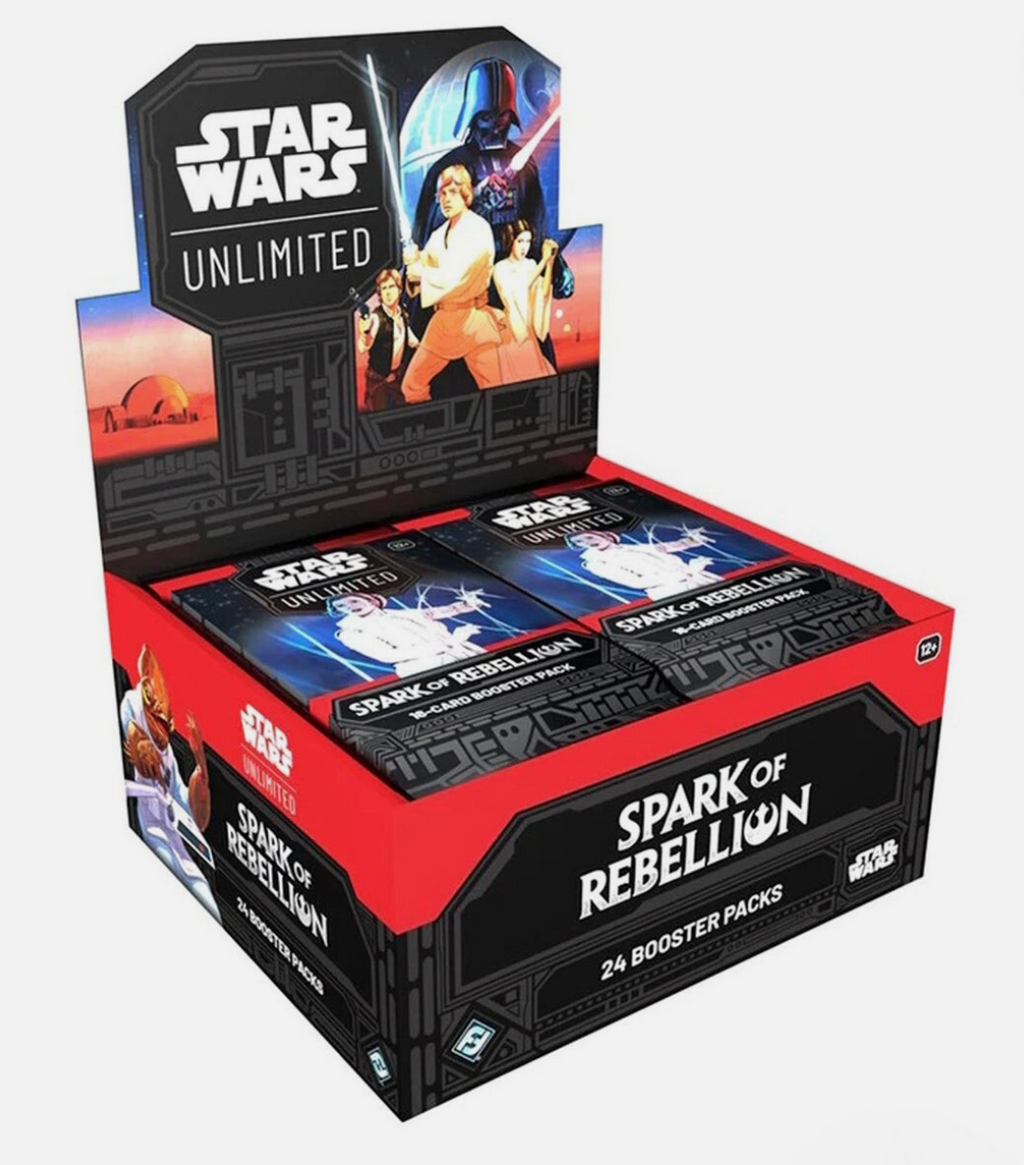 Star Wars: Unlimited Spark Of Rebellion Booster Box (24 Packs)