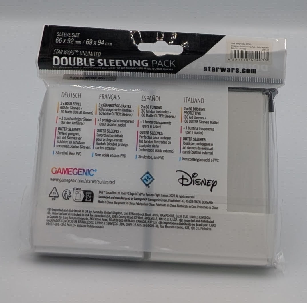 Star Wars: Unlimited Double Sleeving Pack - Luke Skywalker